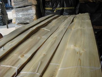 China Sliced Natural Knotty Pine Wood Veneer Sheet supplier