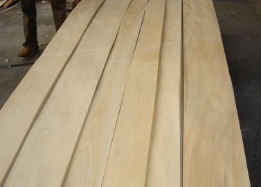China Sliced Natural Chinese Maple Wood Veneer Sheet supplier